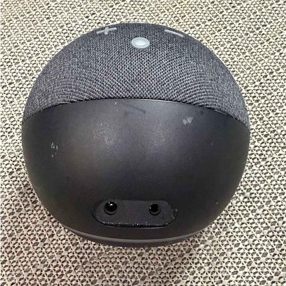 Amazon Echo Dot 4th Gen Smart Speaker B7W64E Tested Deregistered Black w/Power - Picture 3 of 5